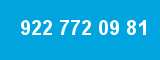 922 772 09 81